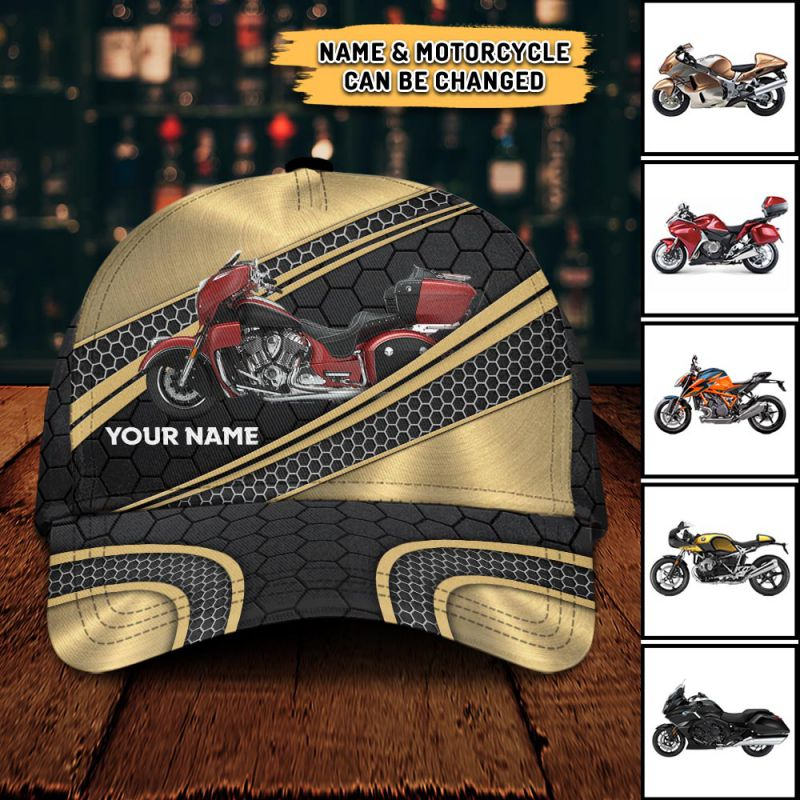 Motorcycle Personalized Classic Cap