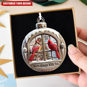 Personalized Memorial Cardinal I'm Always With You Ornament