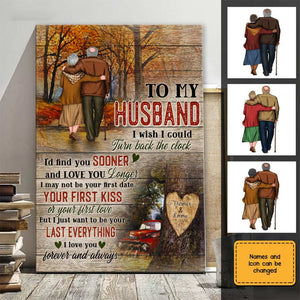 To My Husband Autumn Forest Poster