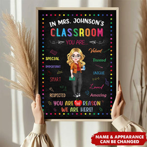 In This Classroom You Are - Personalized Poster