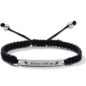 Personalized Always With Me Memorial Urn Bracelet - Gift For Christmas