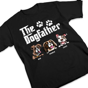 The Dog Father - Gift for Dog Dad - Personalized Unisex T-Shirt