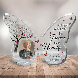 I Am Always With You-Custom Personalized Memorial Photo Butterfly Acrylic Plaque