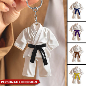 Personalized Taekwondo Keychain - Gift For Taekwondo Lovers