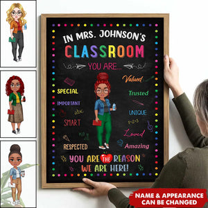 In This Classroom You Are - Personalized Poster