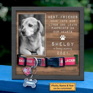 Upload Image - Personalized Memorial Pet Loss Sign (9x9 inches)