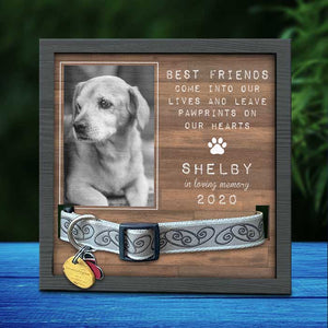 Upload Image - Personalized Memorial Pet Loss Sign (9x9 inches)