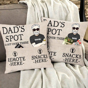 Dad's Spot - Personalized Pocket Pillowcase